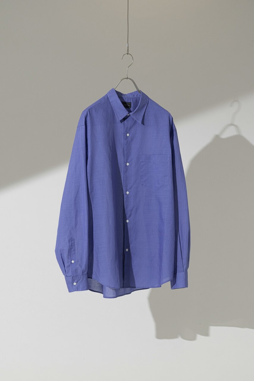 ラミー ミックス ジャストルーズ 長袖 シャツ