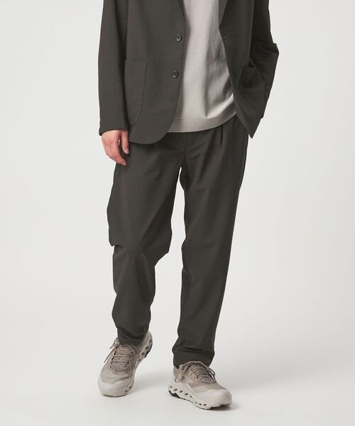 ワープ ニット 1プリーツ ユーティリティパンツ W2 イージーパンツ ―ストレッチ・吸水速乾―