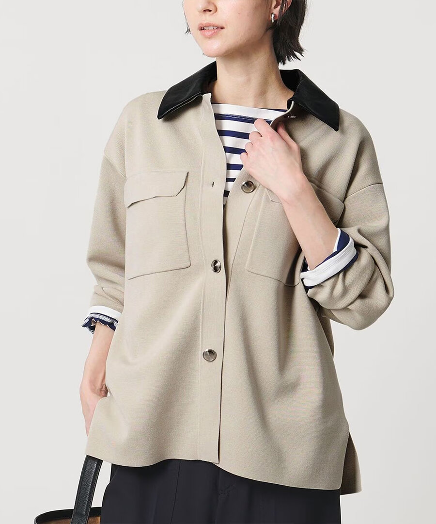 ニットジャケット