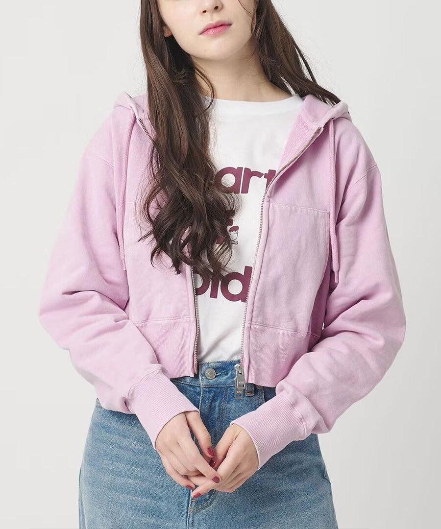 ショートパーカー