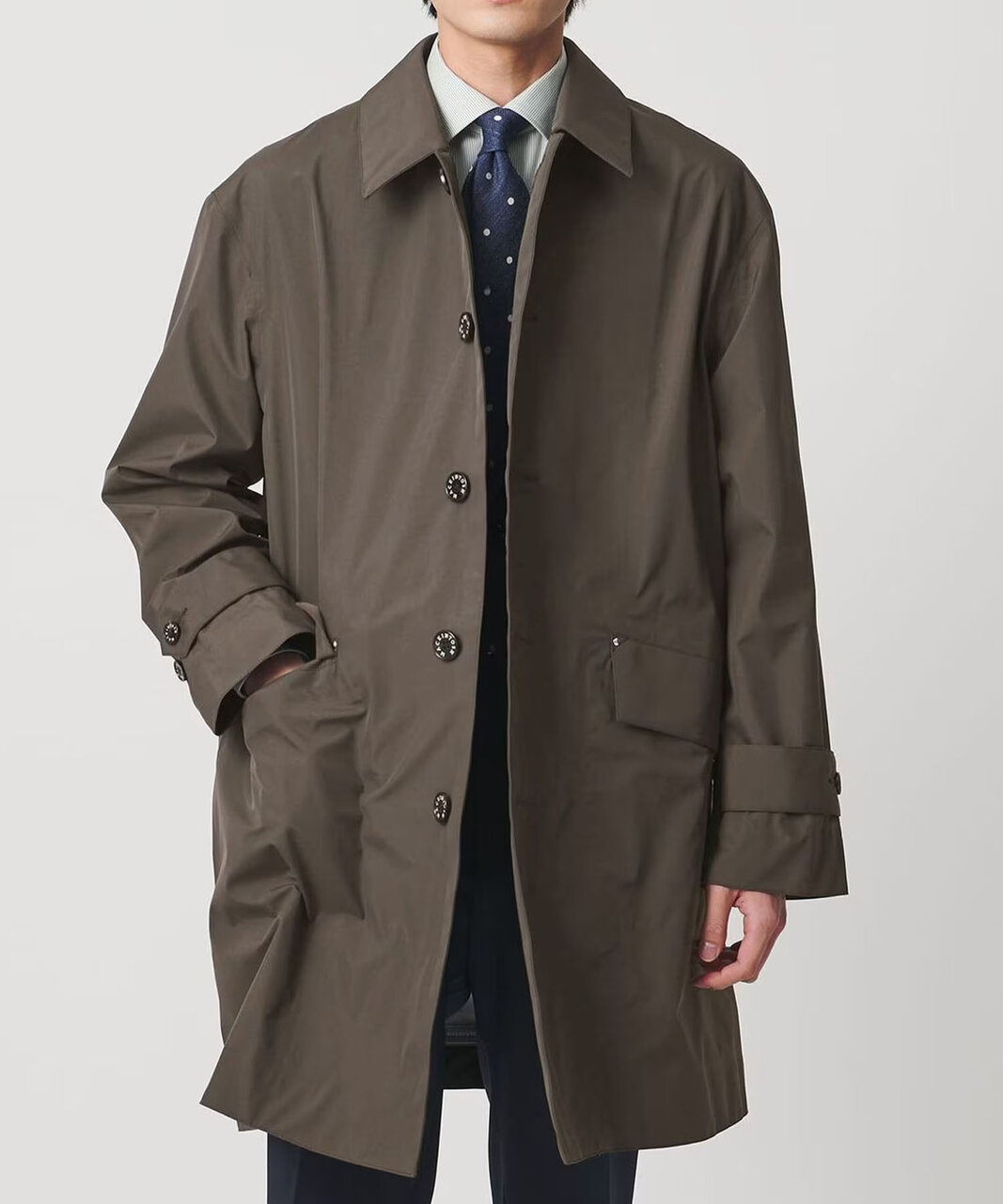 ステンカラーコート