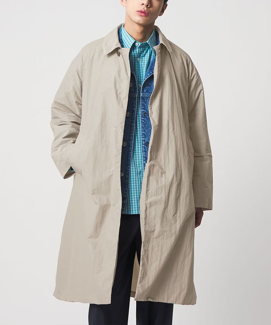 ステンカラーコート