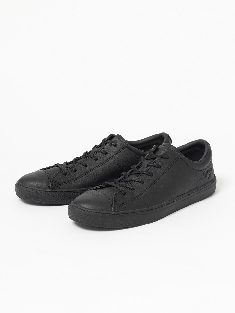 【別注】＜CONVERSE＞GLR オールスター クップ OX レザー ブラック スニーカー