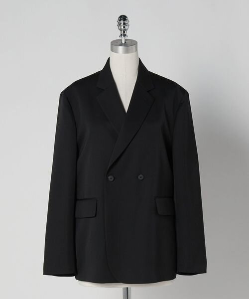 ギャバジン ボックス ジャケット