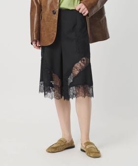レース ドッキング ハーフパンツ