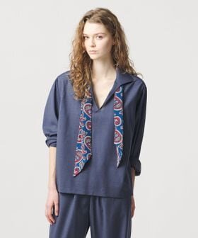 トロピカルウール スキッパー シャツ UNISEX