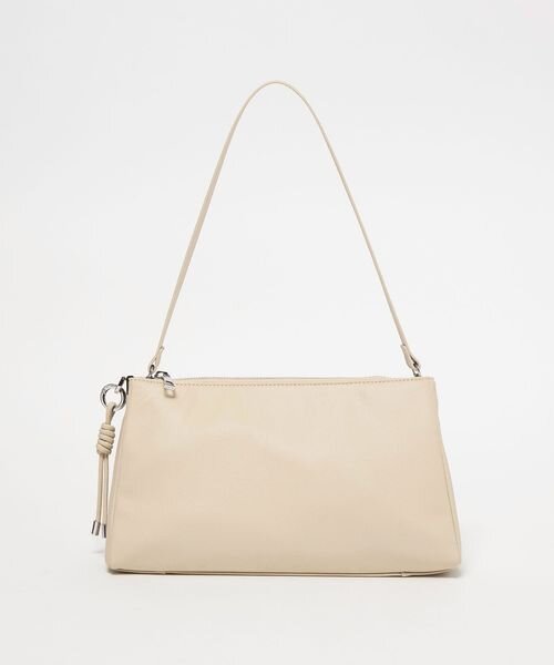 ＜PARTE＞2WAY スクエア ショルダーバッグ はっ水