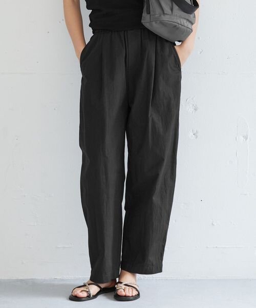 ［size SHORTあり］イージー カーブ パンツ ウォッシャブル 接触冷感