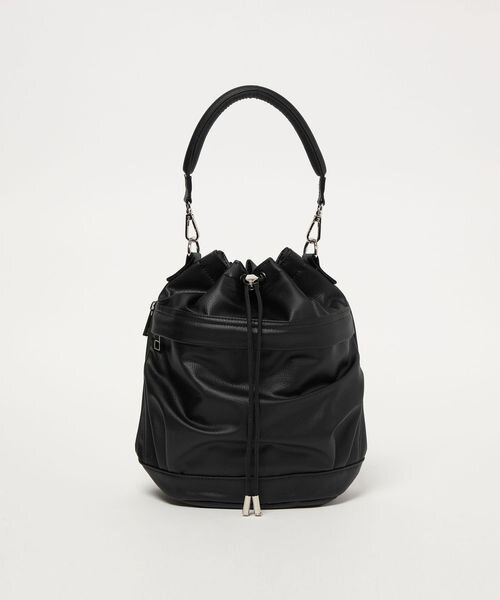 【WEB限定】＜PARTE＞ポケットドロスト バッグ  はっ水