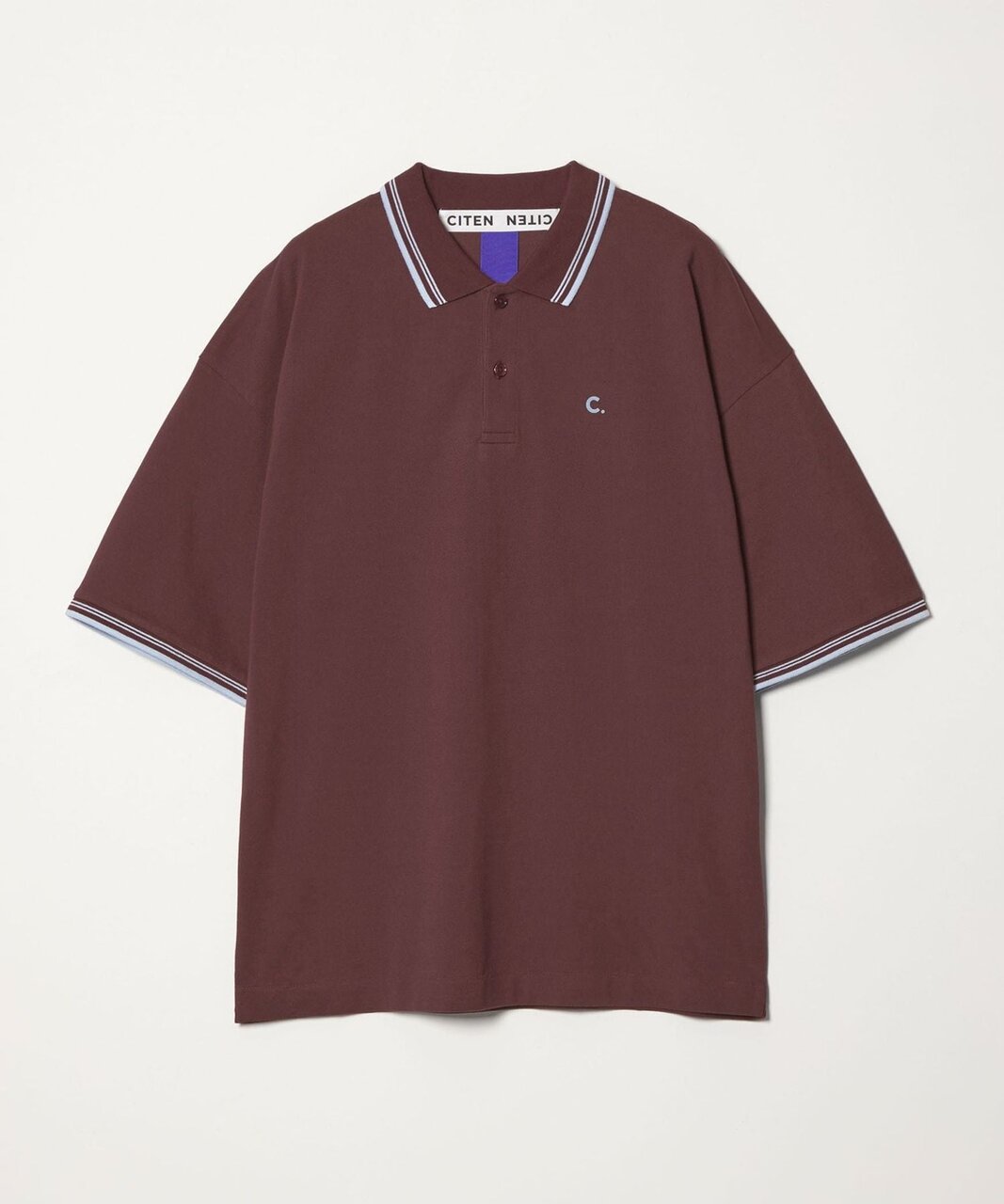 ＜CITEN＞ラインカノコポロシャツ