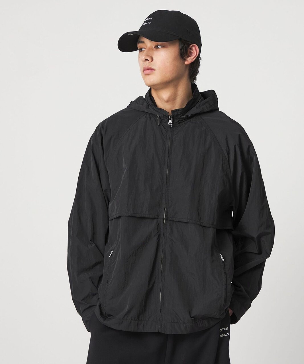 ＜CITEN＞ナイロンジップブルゾン