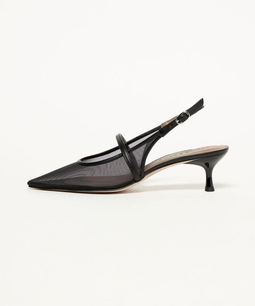 シアーストラップバックベルト パンプス50↑