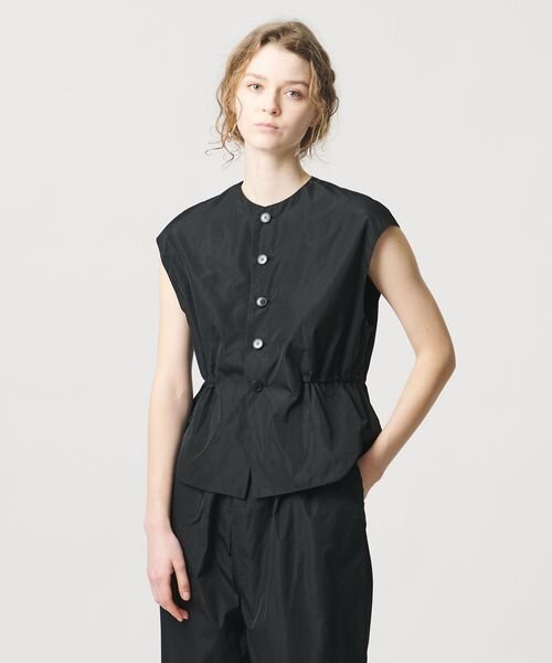 グロッシー タフタ ベスト