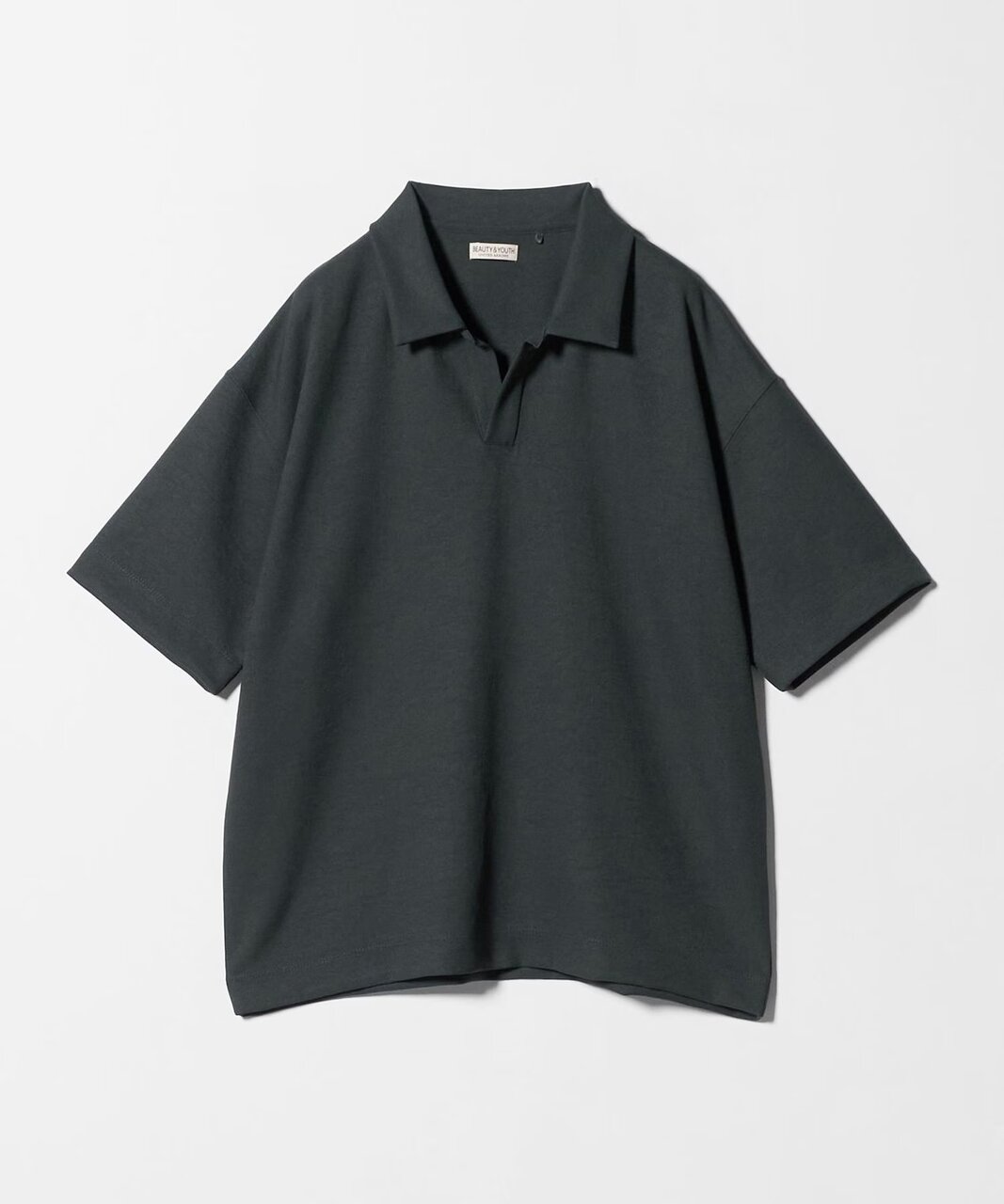 フュージョン ツイル スキッパー Tシャツ UVカット 透け防止 ストレッチ