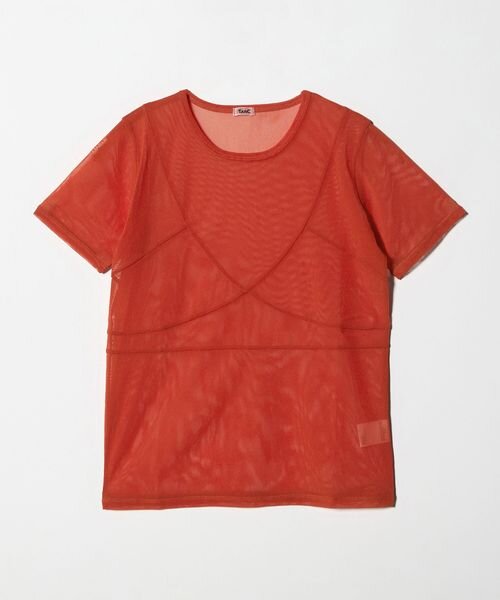 ＜TanC TOKYO＞POWER NET TULLE SHORT SLEEVE/カットソー