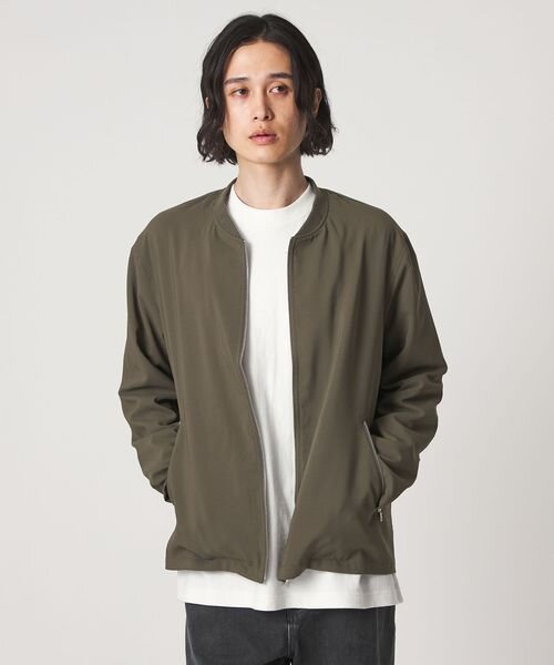 ハイツイスト リブ ブルゾン―吸水速乾―＜A DAY IN THE LIFE＞