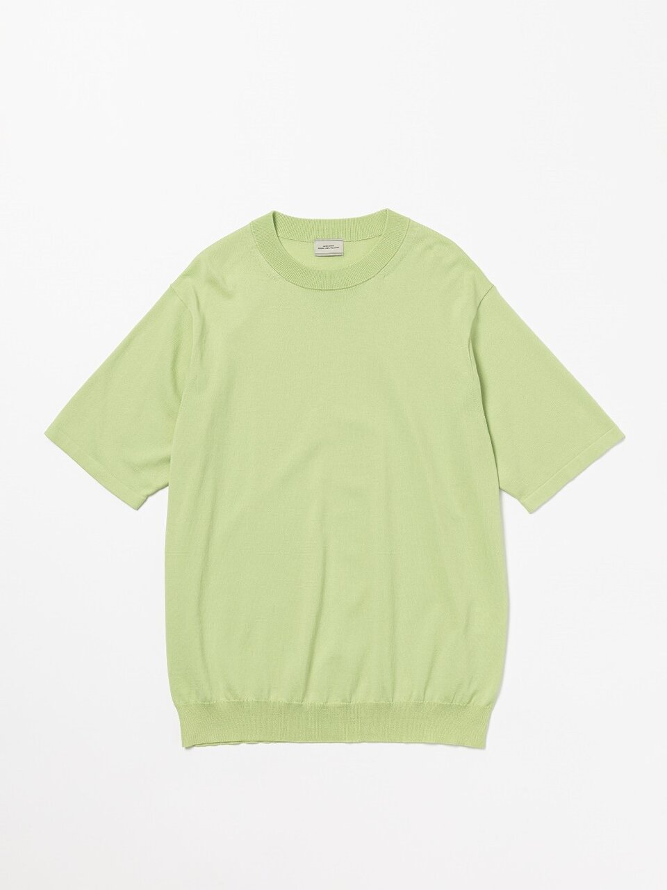 MTB コットン ハイゲージ モックネック ニット Tシャツ