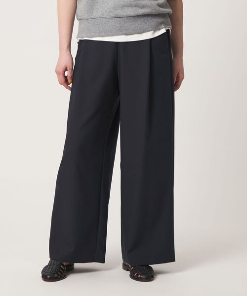 タック ワイドパンツ ‐セットアップ対応・ウォッシャブル‐