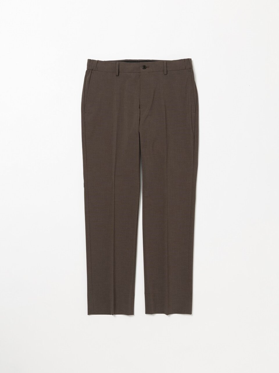 A＋ ポリエステル ピンヘッド スタンダード イージー NP スラックス セットアップパンツ ―ウォッシャブル・ストレッチ・撥水―