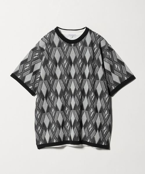 アブストラクト レイヤード リラックス カットソー―ウォッシャブル―＜A DAY IN THE LIFE＞