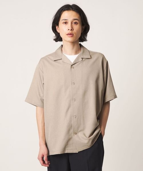クールファイバー ツイル オープンカラーシャツ＜A DAY IN THE LIFE＞