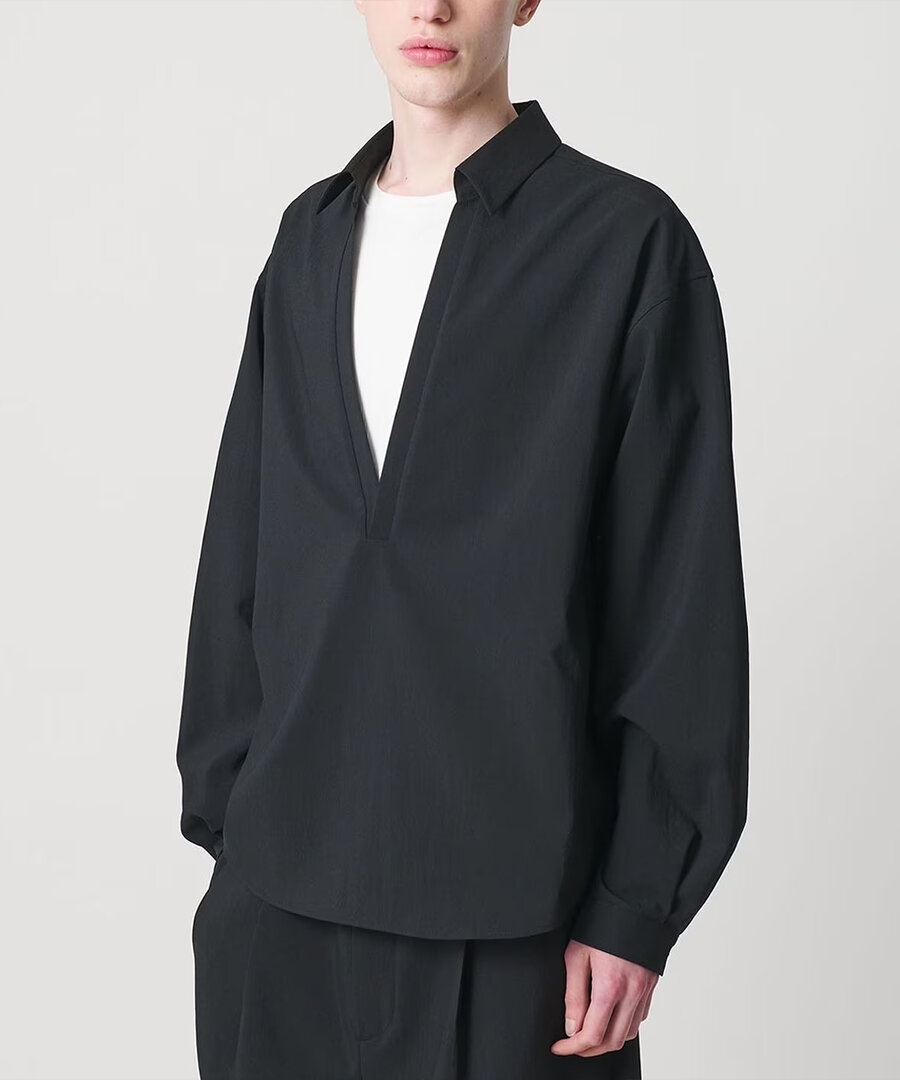 プルオーバー シャツ