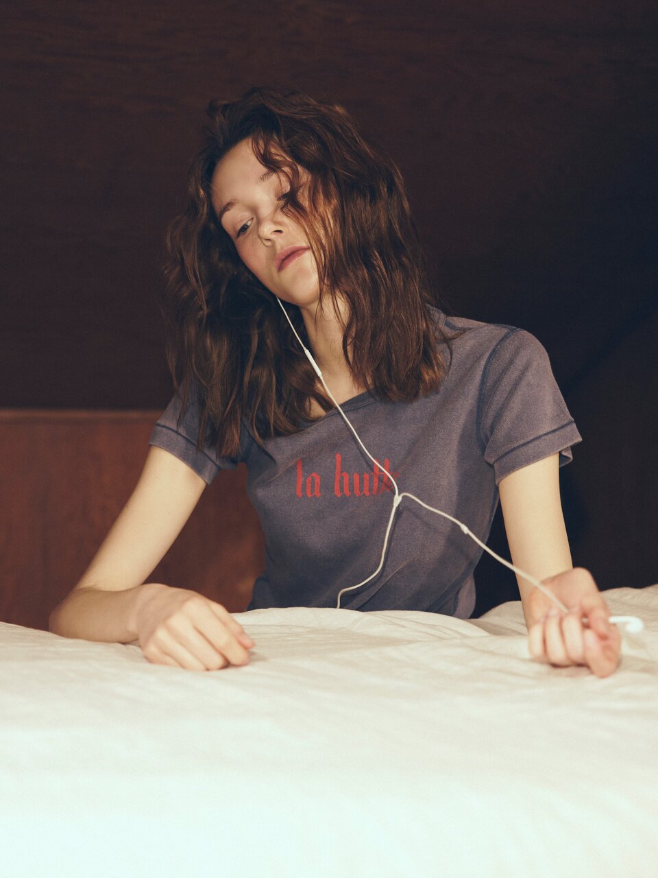 【別注】＜LA HUTTE＞LOGO ショートスリーブ Tシャツ