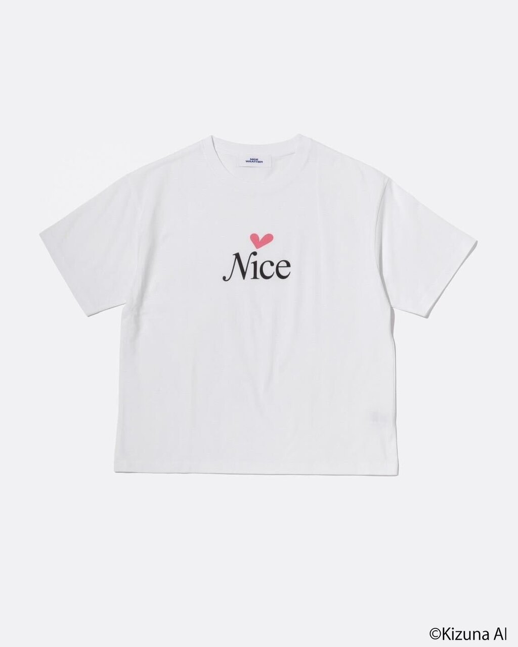 ＜Kizuna AI × NICE WEATHER＞ロゴ Tシャツ