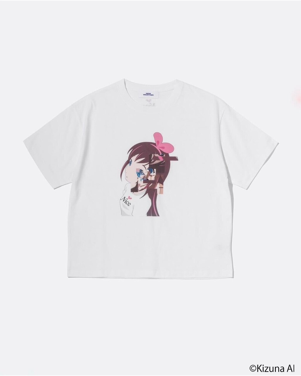 ＜Kizuna AI × ももえ × NICE WEATHER＞Tシャツ 1
