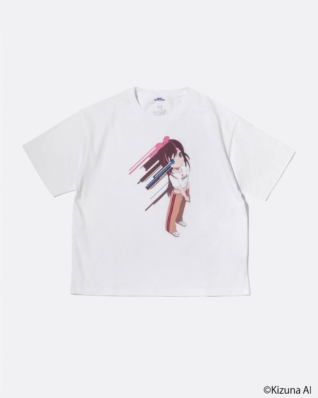 ＜Kizuna AI × ももえ × NICE WEATHER＞Tシャツ 2