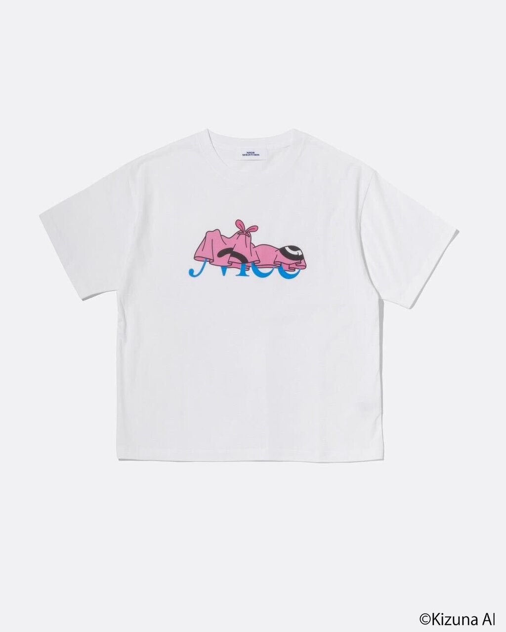 ＜Kizuna AI × Face Oka × NICE WEATHER＞Tシャツ 1