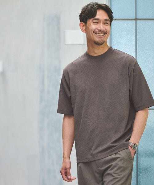 【WEB限定】ピケ パイル 半袖 Tシャツ