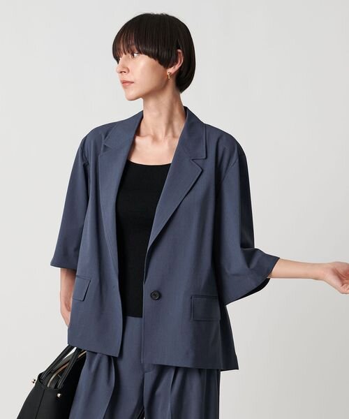 REOPEL ハーフスリーブ ジャケット ‐ウォッシャブル‐