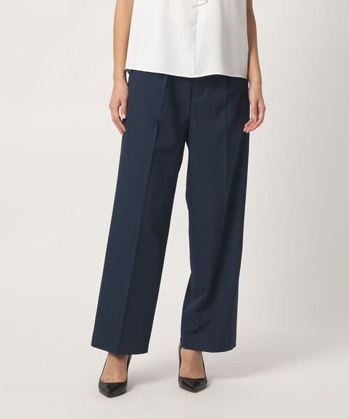 シボ タックワイドパンツ ‐セットアップ対応・マシンウォッシャブル‐