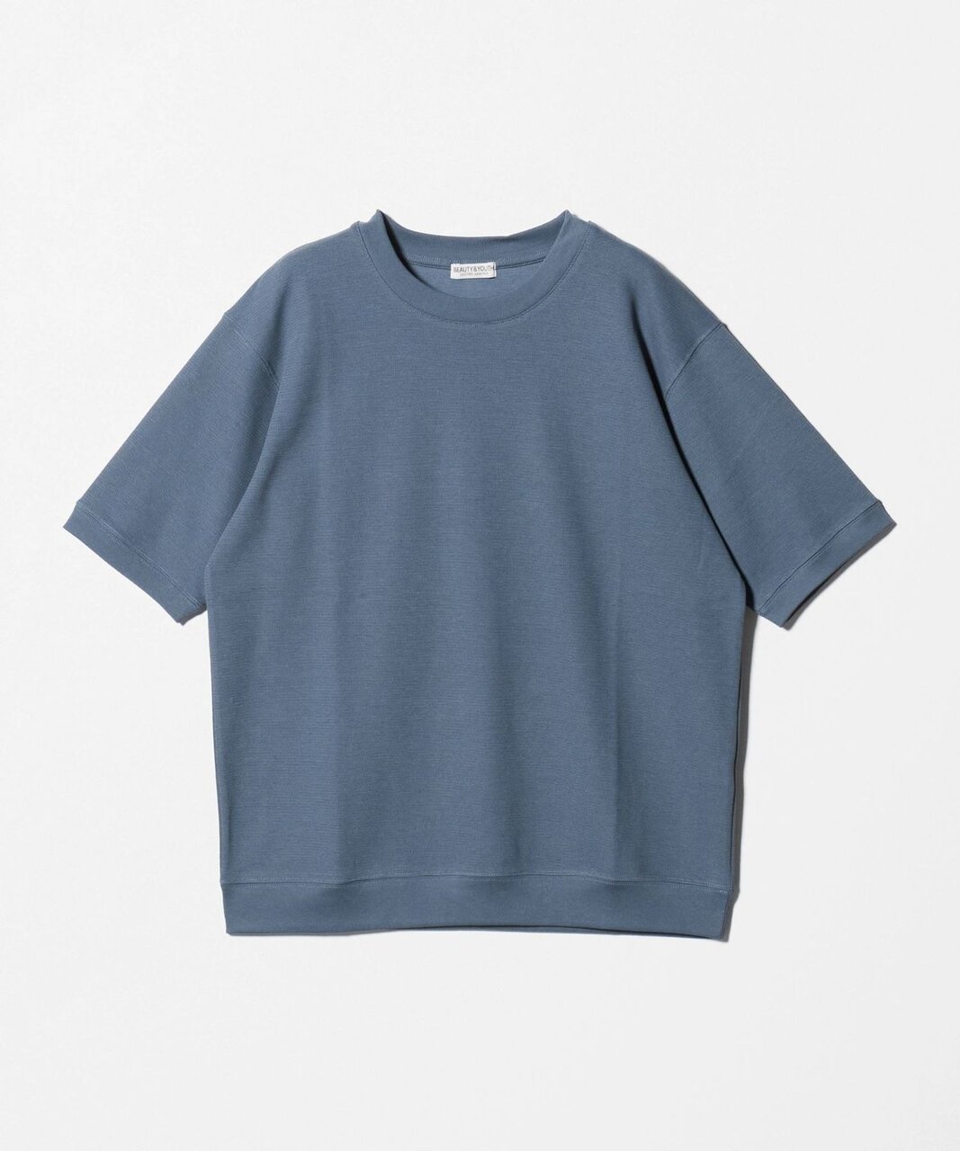 ライト ダブルフェイス ジオメ クルーネック Tシャツ
