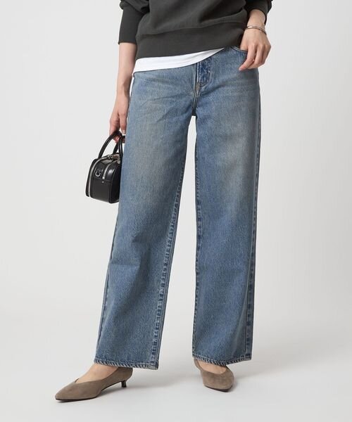 【別注】＜NEEDBY heritage＞MEI ワイド ストレート デニム