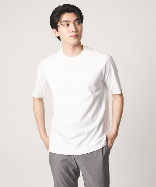 シルケット スムース 3D ジャケット Tシャツ―接触冷感・UVカット―＜A DAY IN THE LIFE＞