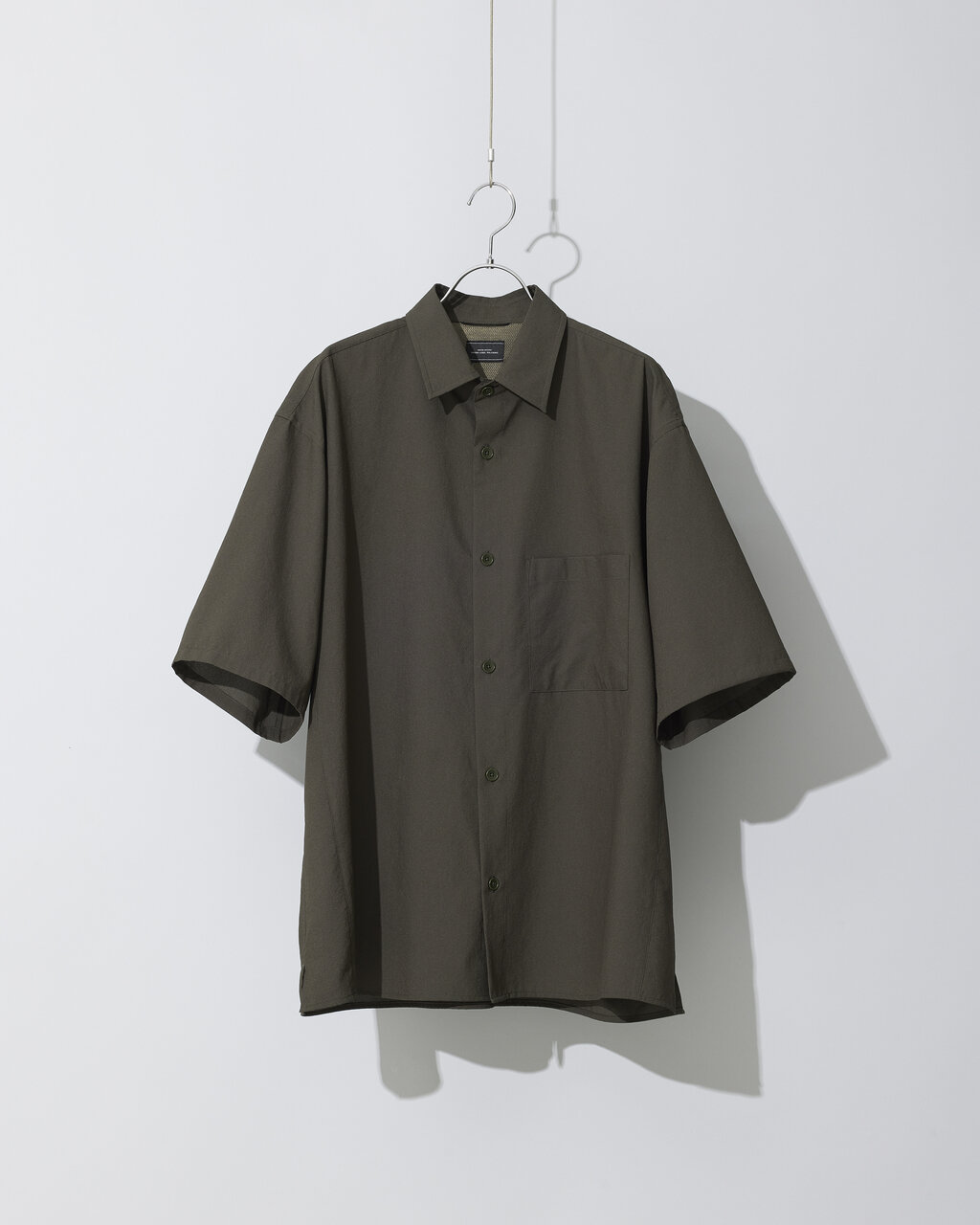 Dot Air ボックス レギュラーカラー 半袖 シャツ 