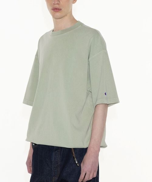 ＜Champion × monkey time＞ピグメント コード Tシャツ