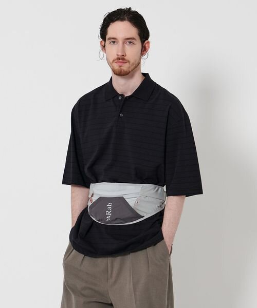 ＜Steven Alan＞ 40 ツイスト ボーダー ポロシャツ NARROW