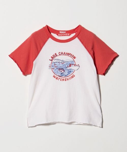 ＜MOTHER＞The S/S Sporty Concert ラグラン Tシャツ ウィメンズ