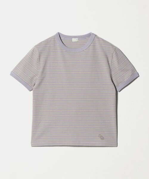 ＜CGS.＞マルチ ボーダー Tシャツ ウィメンズ
