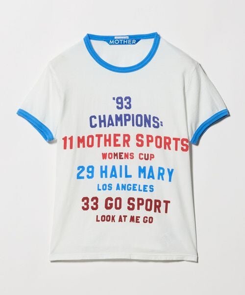 ＜MOTHER＞The Lil Goodie リンガー Tシャツ ／ ウィメンズ