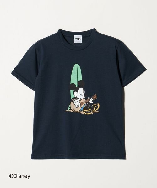 ＜CGS.＞ミッキー ギター Tシャツ / キッズ