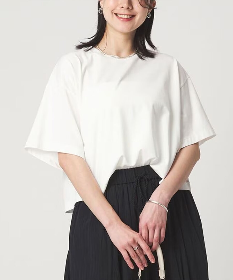 クロップドTシャツ 