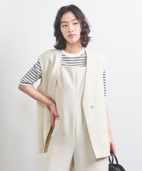 COMFY Vノーカラー ベスト ―吸水速乾 UVカット ウォッシャブル―