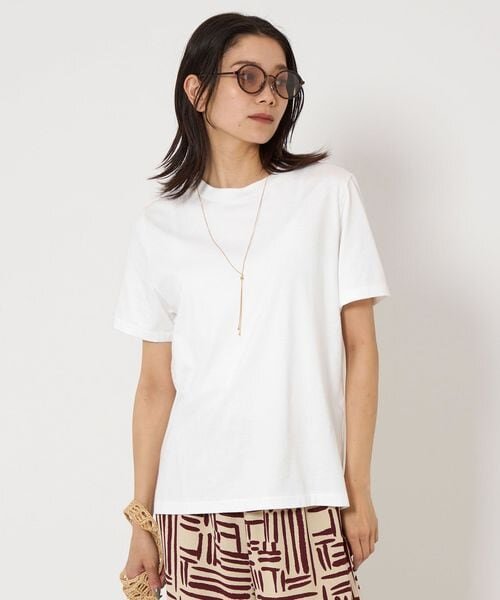 ＜SEASONAL COLLECTION＞LOTUS クルーネック Tシャツ