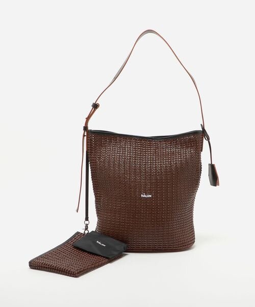 ウーブン メッシュ ショルダーバッグ