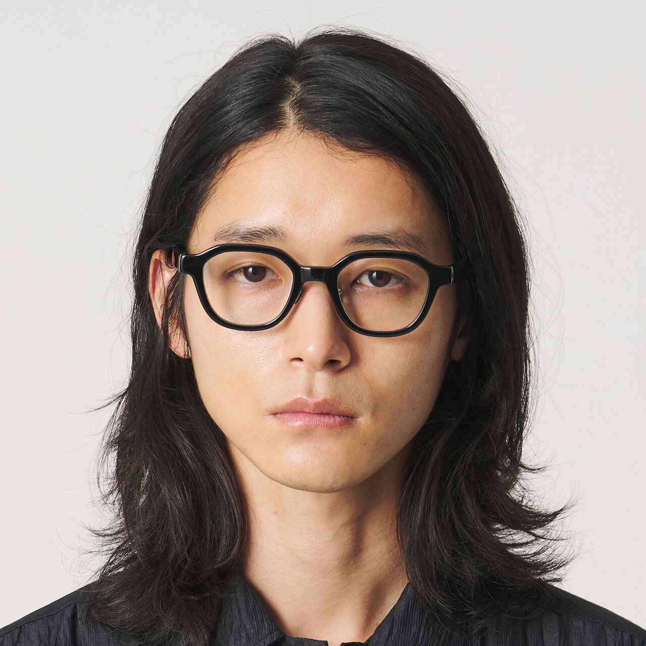 flanagan clear lens/BLACK