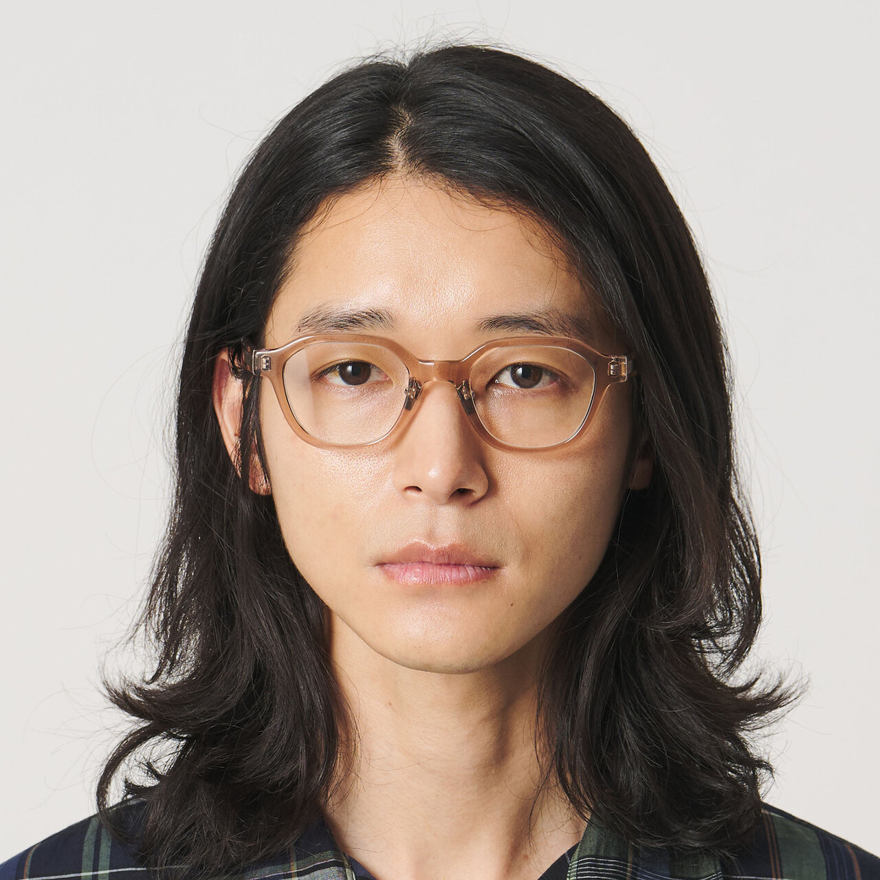 flanagan clear lens/MD.BROWN